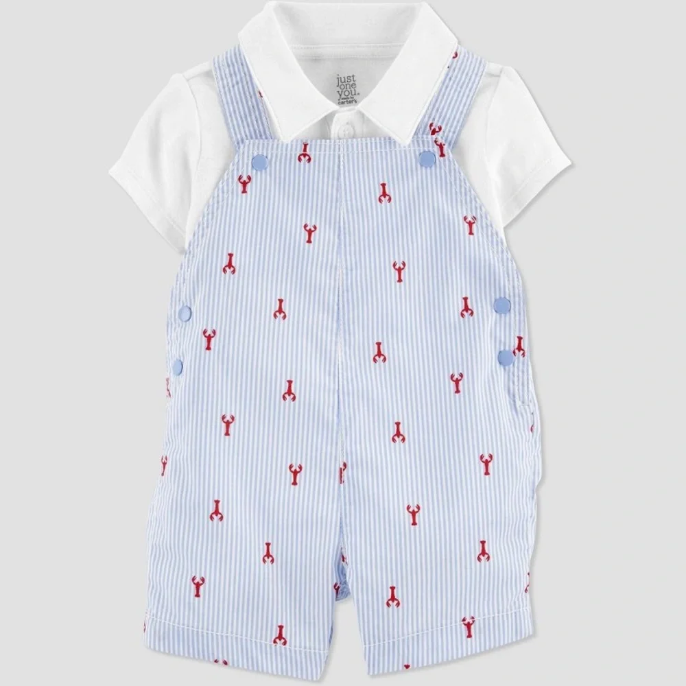 Just One You by Carter’s Lobster Striped Set